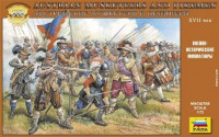 Австрійські мушкетери і пікінери XVII століття 
