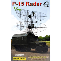 ZZ72006 P-15 Soviet radar vehicle, plastic/resin/pe