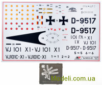 A & A Models 7203 Сборная модель 1:72 Истребителя VJ-101C-X1