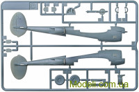 Academy 12405 Сборная модель 1:72 Истребитель P-38J Lightnning "European theater"
