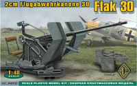 ACE 48102 Масштабная пластиковая модель 2cm зенитного оружия Flak 30