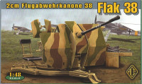 Немецкое 20-мм зенитное орудие Flugabwehrkanone 38 Flak 38