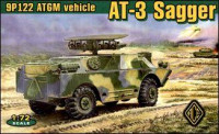 9P122 'AT-3 Sagger' Soviet ATGM vehicle