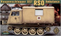 Германский гусеничный санитарный транспортёр на базе тягача RSO