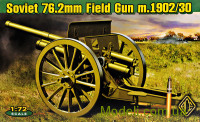 ACE 72252 Сборная модель 76.2мм (3-х дюймовой) полевой пушки обр.1902/1930