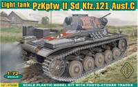 PzKpfw II SD Kfz.121 Ausf.C Германский легкий танк