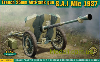 Французская противотанковая пушка 25 мм SA Mle 1937