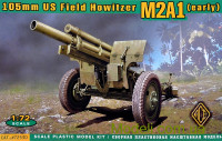 Американская 105мм гаубица M2A1, ранняя
