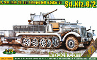 Sd.Kfz.6/2 37 мм зенитная пушка 3.7 cm Flak 36 на базе 5т тягача SdKfz.6