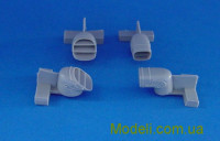Aires Hobby Models 7251 Набор деталировки: Harrier GR.5/7 сопла двигателей (HASEGAWA)