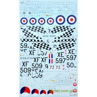 Airfix 09185 Масштабная модель 1:48 Британский истребитель-бомбардировщик Hawker Hunter F6