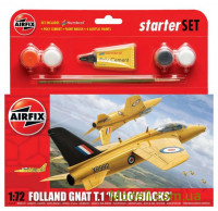 Подарочный набор с моделью самолета Folland Gnat "Yellowjacks"