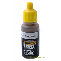 Акриловая краска AMMO A-MIG-0900: Темно-желтая теневая