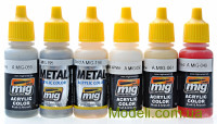 MIG (AMMO) 7130 Набор акриловых красок AMMO A-MIG-7130: Звездные войны, авиация