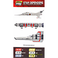 MIG (AMMO) 7130 Набор акриловых красок AMMO A-MIG-7130: Звездные войны, авиация