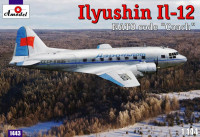 Советский транспортный самолет Илюшин Ил-12 "Coach"