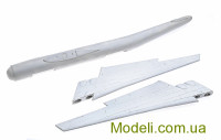 AMODEL 72015-02 Сборная модель транспортного самолета Мясищев VM-T "Атлант" и космический корабль "Буран""