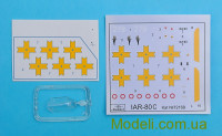 AMODEL 72168 Сборная модель истребителя IAR-80C