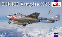 Истребитель D.H.100 Vampire Mk6 RAF