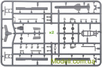 AMODEL 72375 Пластиковая модель 1:72 AGM-84E и AGM-84H на тележках