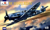 Истребитель Bf-109F2 с ракетой RZ-65