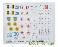 AMODEL 7263 Сборная модель самолета: СУ-15 ТМ