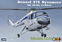Багатоцільовий британський вертоліт Bristol 171 Sycamore Mk.52/Mk.14/HR14