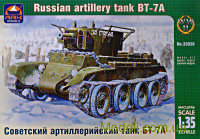 Русский артиллерийский танк БТ-7А