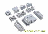 Armada Hobby E72022 Смоляная модель РСЗО 9К57 "Ураган"