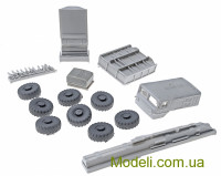 Armada Hobby 72110 Смоляная модель тяжелого тягача МАЗ-537