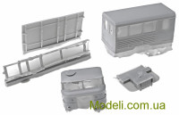 Armada Hobby 72114 Смоляная модель полицейского грузовго автомобиля IFA W50L