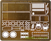 Armada Hobby 72114 Смоляная модель полицейского грузовго автомобиля IFA W50L