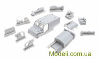 Armada Hobby M72196 Смоляная модель БТР "MaxxPro" с минным тралом "Spark"