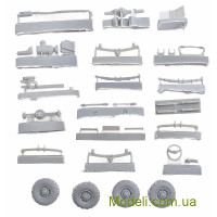 Armada Hobby M72234 Смоляная модель автомобиля LMTV (бронированная кабина) c мобильной АЗС 
