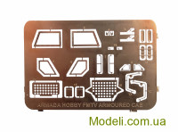 Armada Hobby M72237  Смоляная модель тягача M1078 FMTV с бронированной кабиной