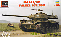Американський післявоєнний легкий танк M41A1/A2 "Уокер Бульдог"