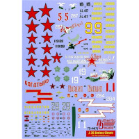 Authentic Decals Декаль для самолёта А-20 Бостон