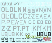 Authentic Decals 7263 Декаль для самолета Hampdens