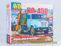 Контейнерный мусоровоз КО-450 (4333)