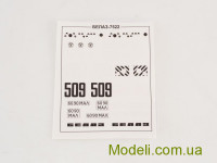 AVD Models 1331 Сборная модель  1:43 Карьерный самосвал БЕЛАЗ-7522
