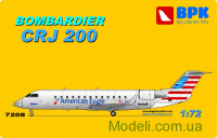 Пассажирский самолет Bombardier CRJ 200 American Eagle