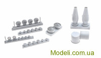 Big Planes kits 7208 Сборная модель самолета Bombardier CRJ 200 American Eagle