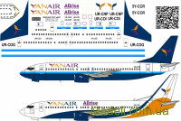 Декаль для самолета Боинг 737-400 YanAir