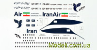 Декаль для самолета Боинг 727-200 Iran Air