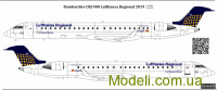 Декаль для модели самолета Bombardier CRJ 900 Lufthansa Regional