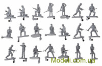 Caesar Miniatures 006 Фигуры: Бойцы сопротивления, 2 МВ