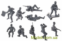 Caesar Miniatures 096 Полугусеничный мотоцикл Sd.Kfz.2 "Kettenkrad" с 88 мм гранатометом Raketenwerfer 43 и расчетом
