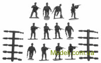 Caesar Miniatures HB11 Современные американские солдаты в действии