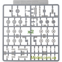 Caesar Miniatures 7208 Сборная модель полугусеничного тягача Sd. Kfz.10/4 с зениткой 20мм Flak 30