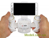 Cheerson 10WD-TXp Квадрокоптер нано радиоуправляемый Cheerson CX-10WD-TX с камерой Wi-Fi (розовый) 